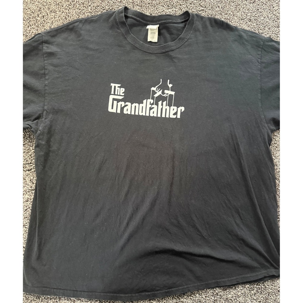 Gildan The Grandfather Parody Graphic T-Shirt Black Mens 3XL Movie Logo Tee